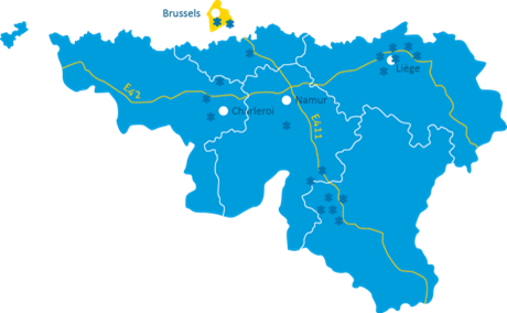 Acteurs du secteur spatial en Wallonie