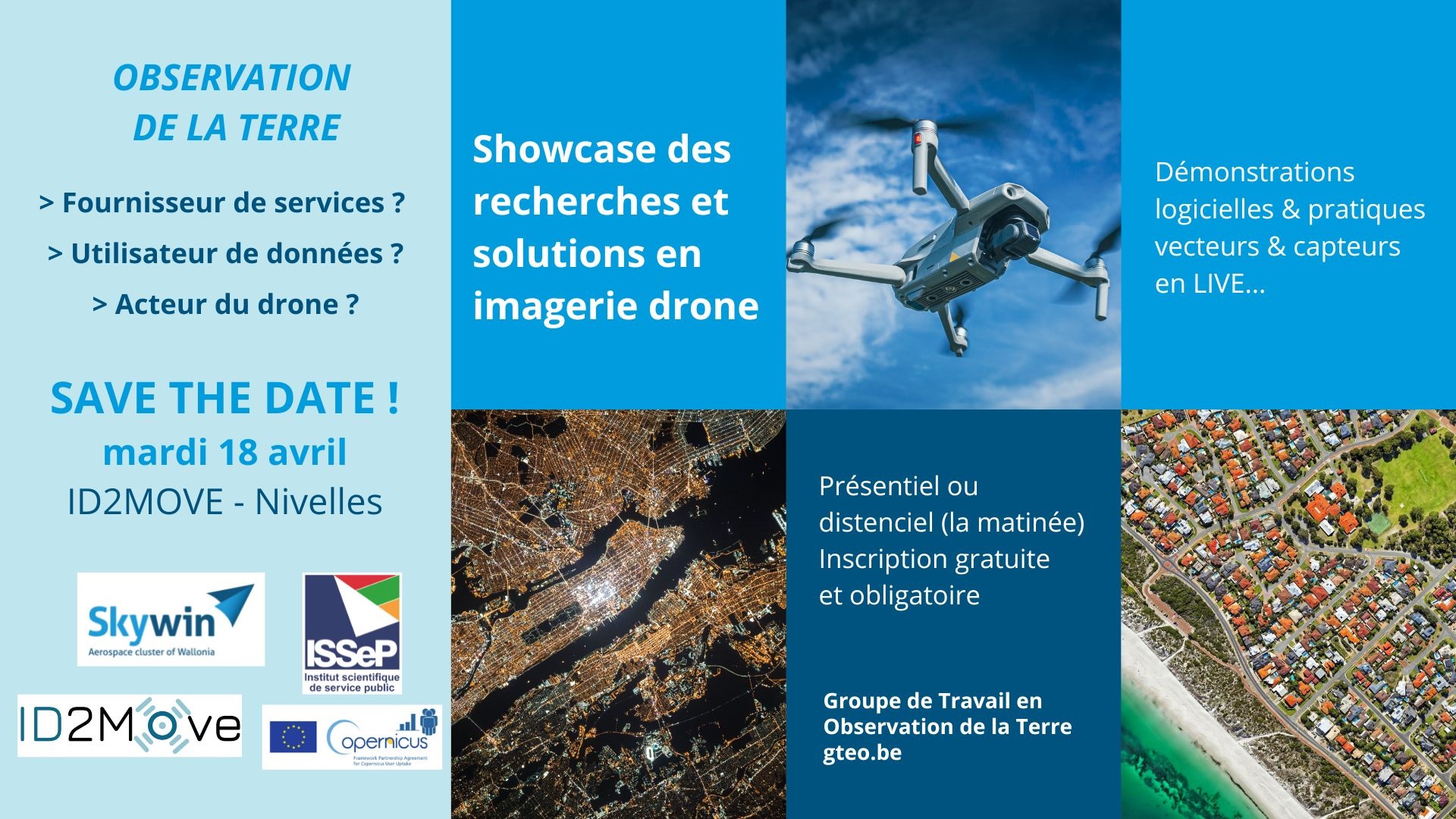 GTEO : Showcase des recherches et solutions en imagerie drone