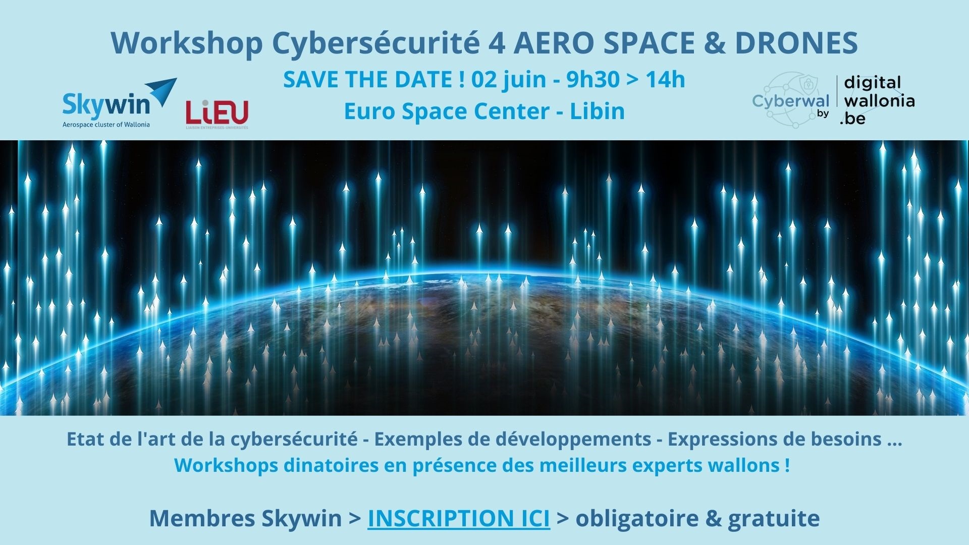 Workshop - Cybersécurité 4 AERO SPACE & DRONES