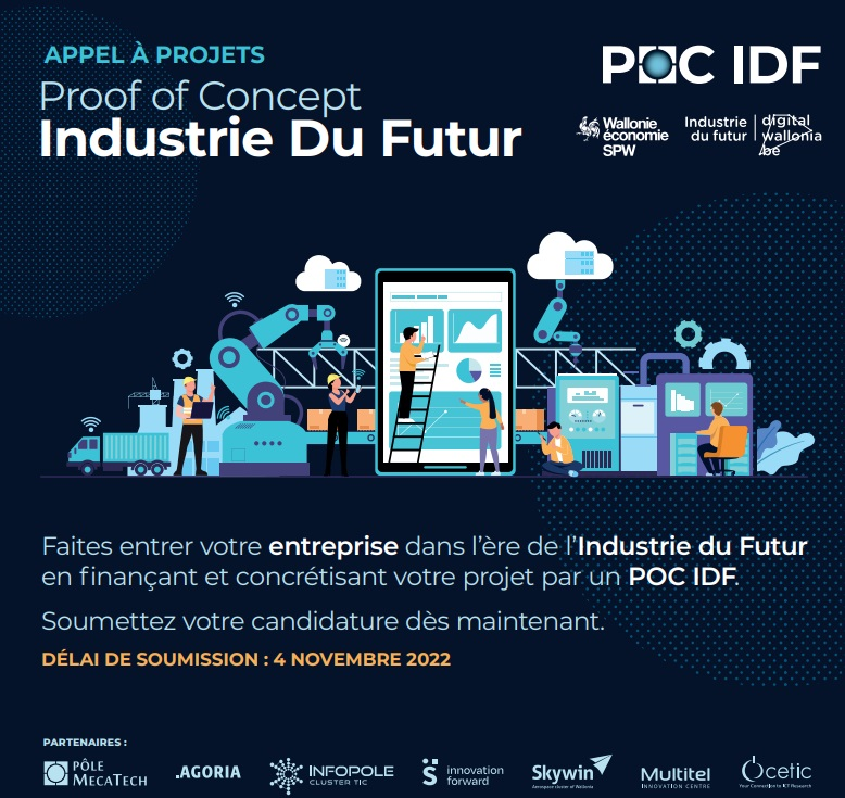 Lancement de l'appel POC sur l’industrie du futur