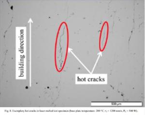 Alu 7075 – Hot Cracking Issue 1.JPG 