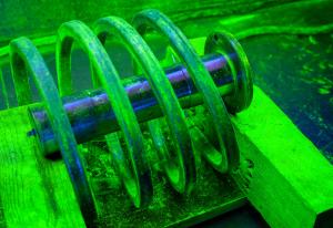 Magnétoscopie (MT) d'un axe