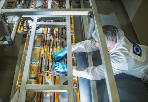 EHP thermal subsystem assembly in clean room